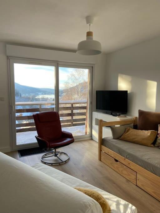 F3 Superbe Vue Lac, Grand Balcon, Ambiance Nature Gérardmer Exterior foto